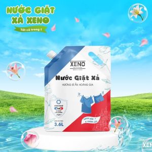 Nước giặt xả XENO “tất cả trong 1” dành cho gia đình hiện đại