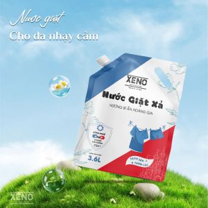 Nước giặt xả XENO cho da nhạy cảm: Giải pháp an toàn cho cả gia đình