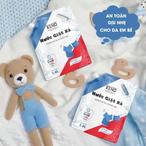 Vì sao mẹ bỉm chọn nước giặt xả XENO cho đồ em bé?